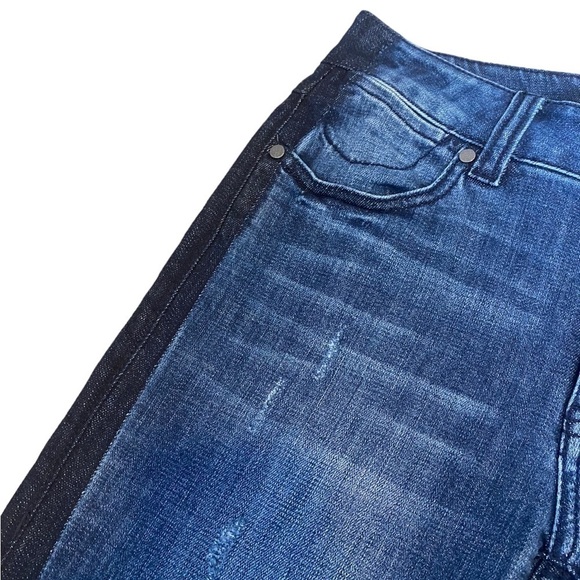 Cabi #3750 Tuxedo High Straight Jeans, Size 2 - Picture 5 of 7